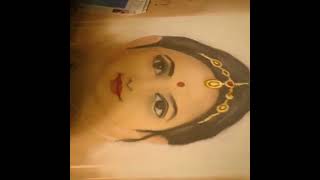 BalaTripuraSundari Portrait Rangoli