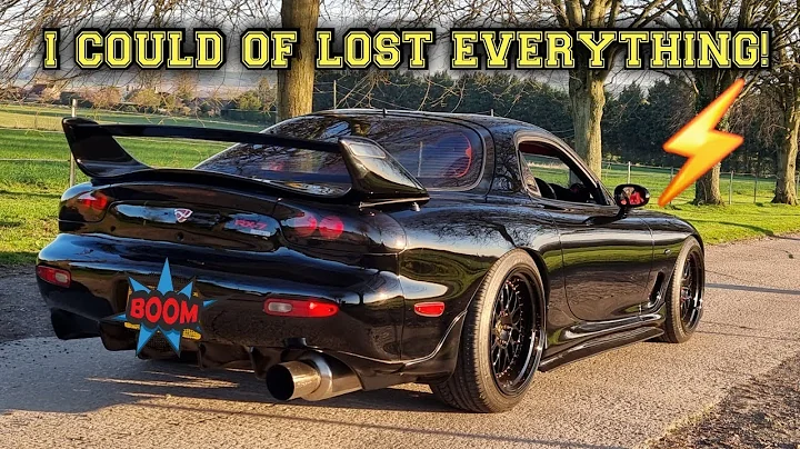 Serious lightning blast almost destroyed my Mazda Rx7 FD3S Efini