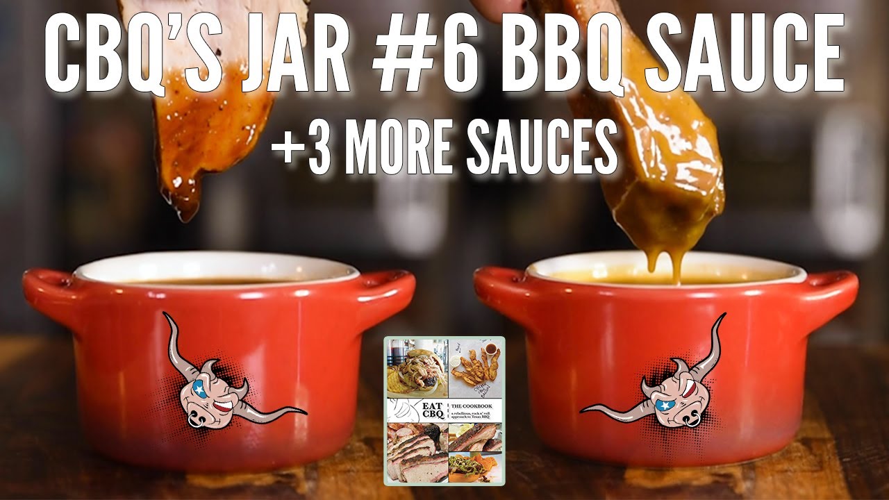 CBQ's Jar 6 Texas BBQ Sauce + 3 more BBQ Sauces Thunderkiss