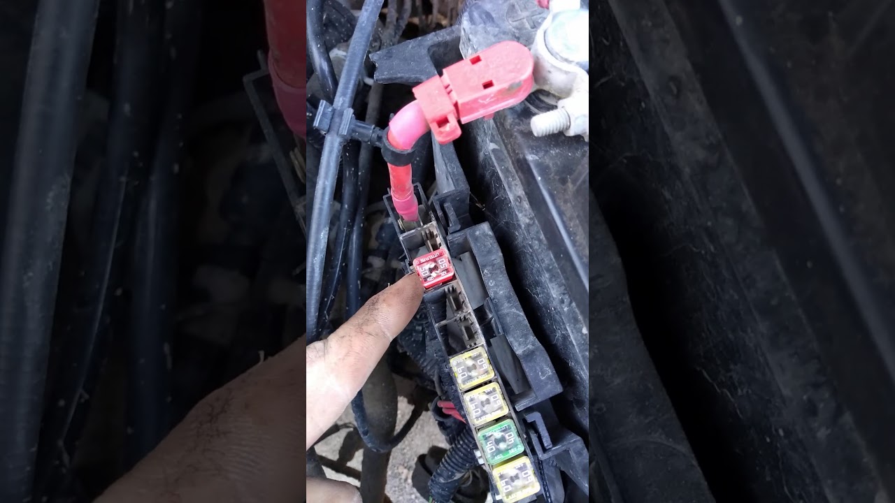 Bajar mostaza granero Fusibles y relés electroventilador Ford Fiesta - YouTube