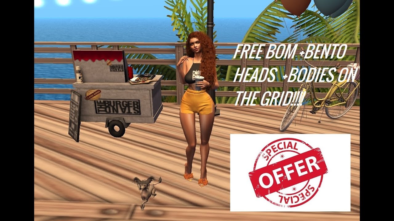 Second Life - Giveaway !! - All Free M/F Bento Head + Bodies available ...