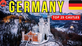25 Most Beautiful Castles and Palaces in Germany 🇩🇪 | Best Places to visit Germany | Travel Germany