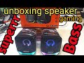 unboxing &amp; review jertech rival s4 gaming speaker RGB terbaru harga  murah tp bukan murahan.