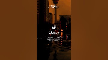 القران الكريم سورة الإخلاص #سورة_الإخلاص #الإخلاص #قران_كريم #قرآن #قران #القرآن_الكريم