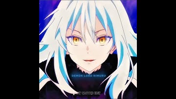 「The Demon Lord」😮‍💨🔥|#anime #rimuru #tensura #edit #viralshorts