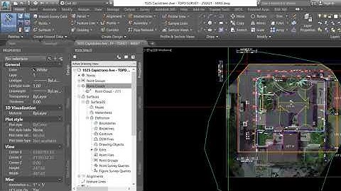 001 Civil 3d 2017 (Point Cloud & Surface Creation with Contours)