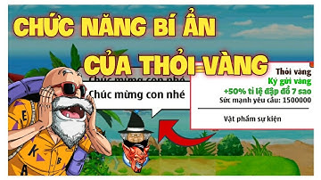 Test Thử Chức Năng Bí Ẩn Sau Khi Admin Fix Thỏi Vàng - Ngọc Rồng Online