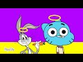 Gumball And Bugs Bunny Heaven Antoons