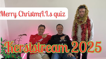 De grote IT Kerststream 2025 - Merry ChristmA.I.s quiz
