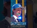 Easton had his wish come true tonight as he announced his Detroit Lions’ draft pick 💙 #nfldraft