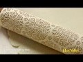 Embossing rolling pins