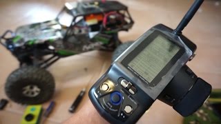 Axial Wraith FPV Setup with Futaba 4PLS and RunCam HD