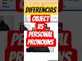 🚨✅Object vs Subject✅DIFERENCIAS🚨Pronouns English class | EXPLICACIÓN CORTA