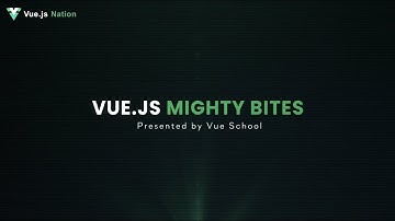 Nuxt 3 Server Routes by Daniel Roe: Vue.js Nation 2022 Mighty Bites