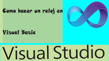 Como hacer un reloj en Visual Studio 2010