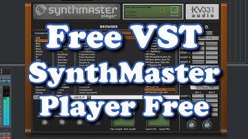 Free VST - SynthMaster Player (550 free sounds)