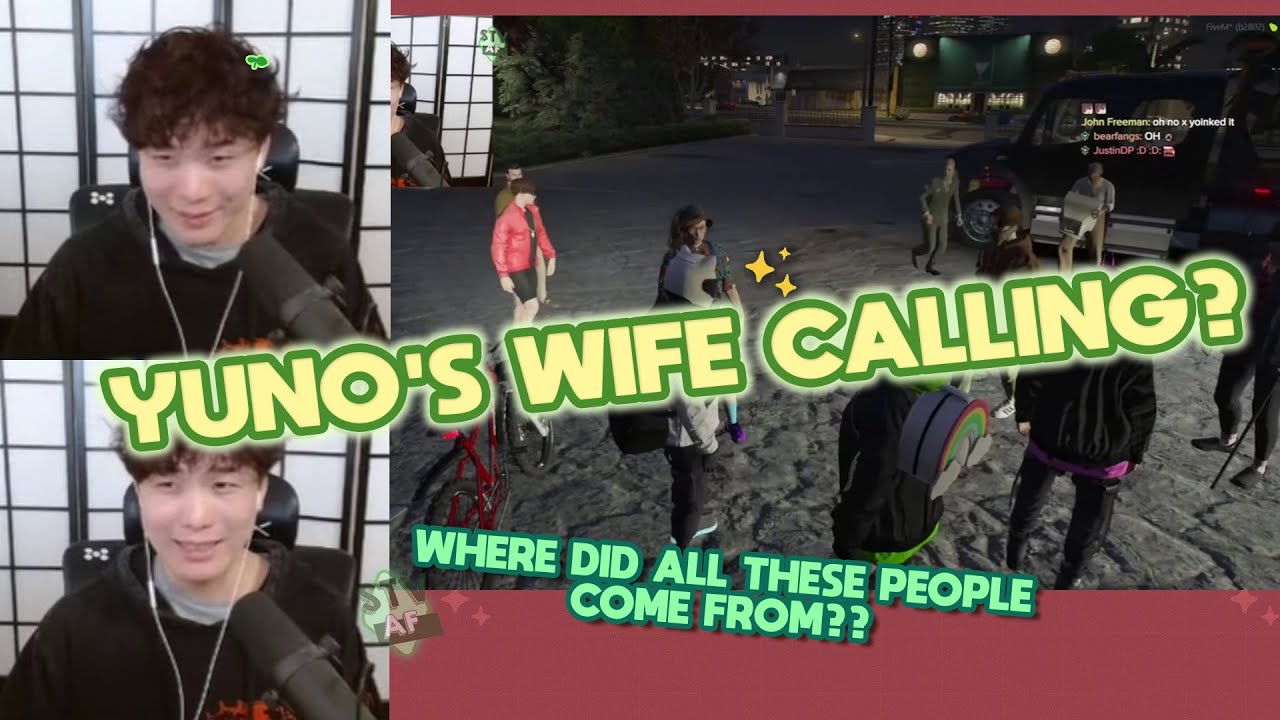 Hello, it's me! Yuno WAS CALLED by his wife to ARRANGE THE WEDDING today!