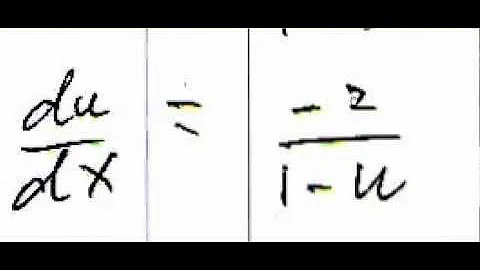 DIFFERENTIAL EQUATIONS INVOLVING SUBSTITUTION