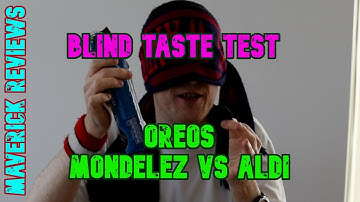 Maverick Reviews | Oreos Blind Taste Test | Mondelez Oreo Vs Aldi Cookie Cream
