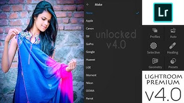 Lightroom cc v4.0 premium mobile tutorial 🔥|| lightroom v4.0 photo editing tutorial || best edit