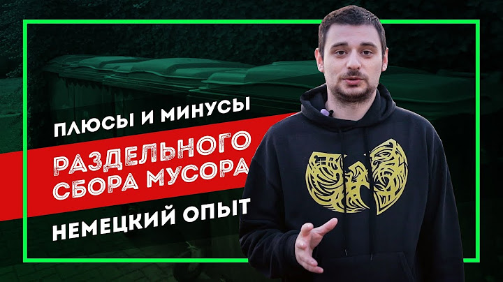 ПЛЮСЫ и МИНУСЫ раздельного сбора мусора | Немецкий опыт