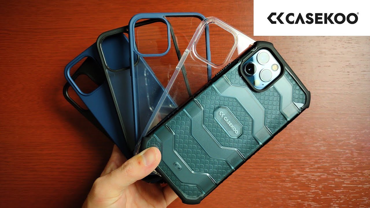 CASEKOO Crystal Clear Designed for iPhone 12 Pro Max Case