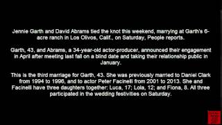 Jennie Garth Marries David Abrams
