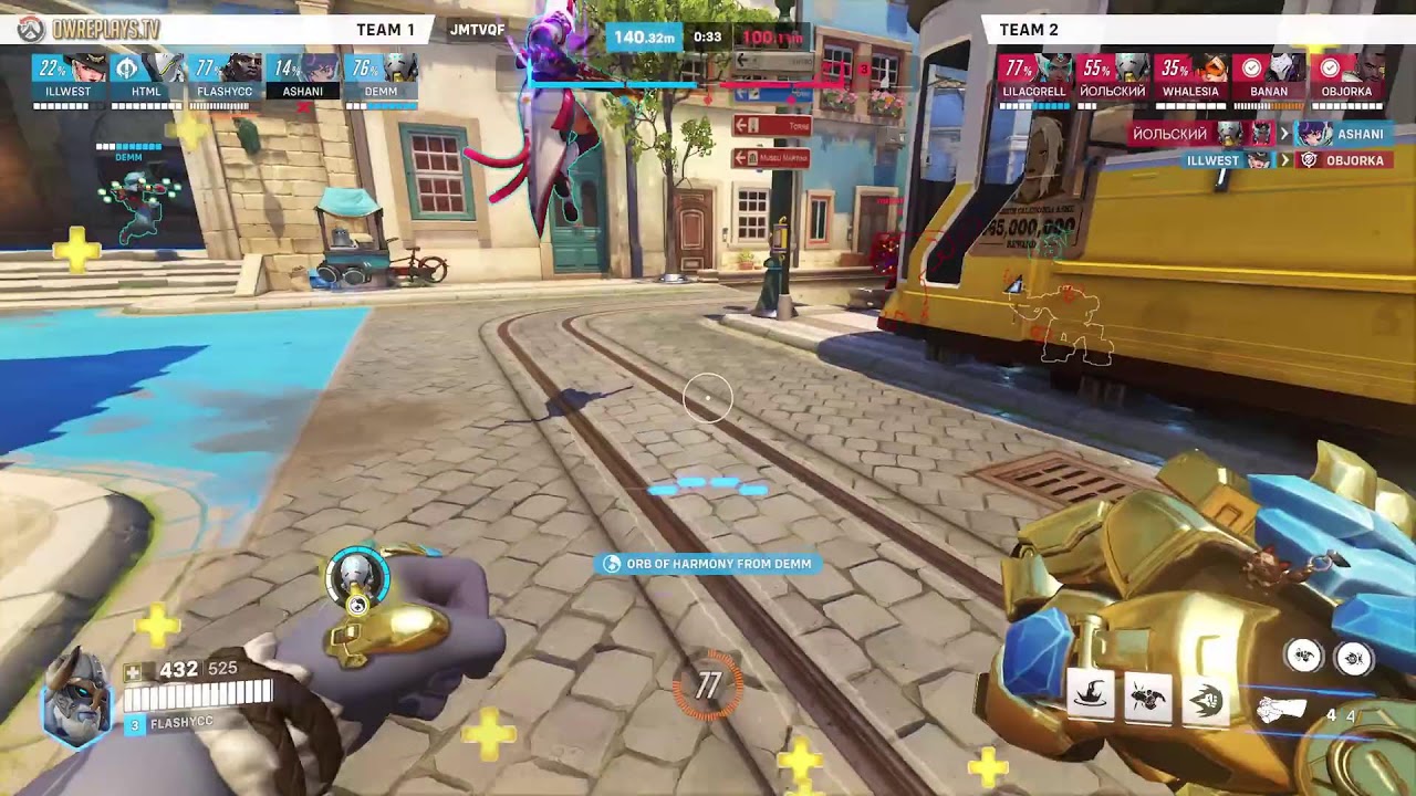 Doomfist Esperança Just Nice fun Game by FLASHYCC — Overwatch 2 Replay JMTVQF