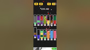 Water Sort Puzzle Level 863