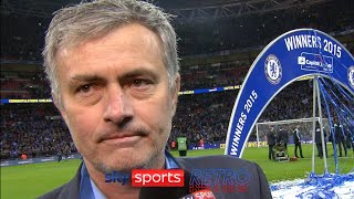 "Finals are not to be played, they are to win" - Jose Mourinho after winning the 2015 League Cup