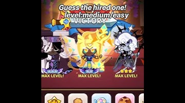 ! Guess the hired one ! [part 3] help im out of ideas 🙏 #cookierunkingdom
