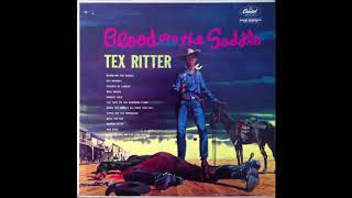 Tex Ritter - Blood On The Saddle - LP