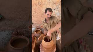 "Crafting Wonders: Handcrafted Clay Pot Creation Unveiled!"#ytshorts #clayart #pottery #diy