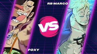OP07 Foxy v Red Blue Marco フォクシー vs マルコ (One Piece Card Game)