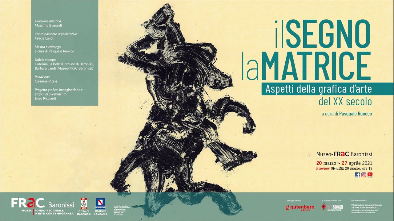 Il Segno, la Matrice aspetti della Grafica d'Arte del XX secolo - mostra online Museo FRaC