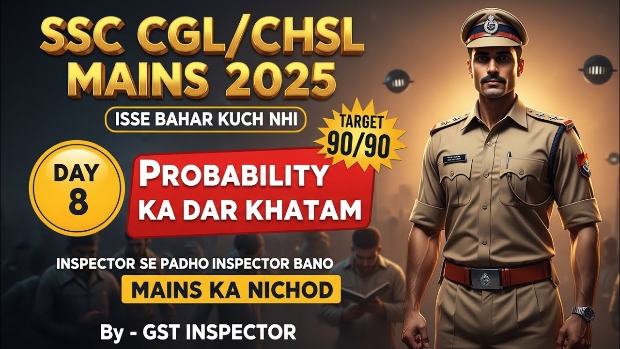 Probability Mains Expected Questions 