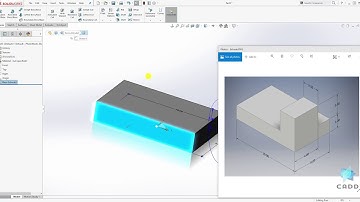 SolidWorks Tutorial for Beginners #43 - How to Create an Extrude Boss
