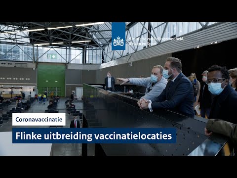 17.000 boosterprikken per dag in de RAI Amsterdam | Coronavaccinatie