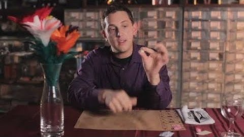 Color-Changing Sugar Packet Trick | Card Tricks