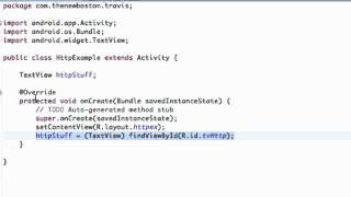 Android Application Development 147 Introduction to HttpClient