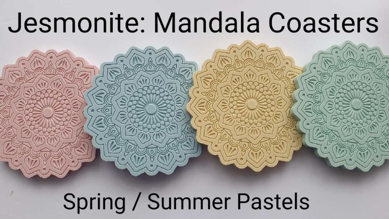 Mini Mandala Coaster Mold - 2 PK