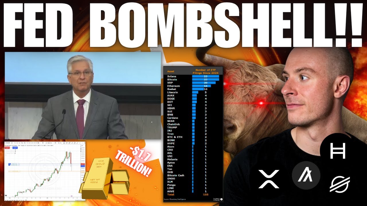 Федеральная резервная система США только что сообщила *Сенсацию*! 155 криптовалютных ETF появятся...