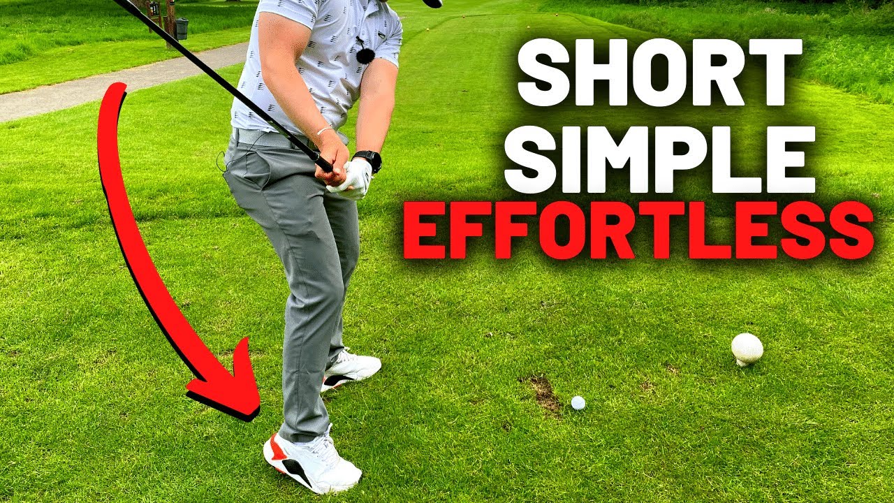 Short Backswing Move Amazingly Easy Golf Swing For Seniors Youtube 