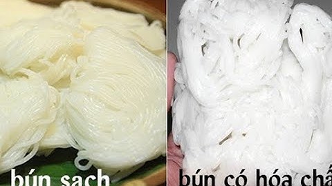 Những độc hại có trong bún bẩn mà chúng ta hay ăn hàng ngày