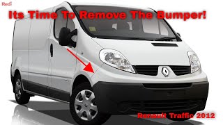 Renault Traffic :Front  Bumper And Headlights  Removal!