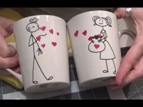 Dollar Tree and Cricut Valentine's Mug DIY 