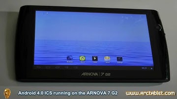 Arnova 7 G2 running Android 4.0 ICS