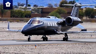 The Renowned Learjet 60 | Landing & Takeoff at SDL