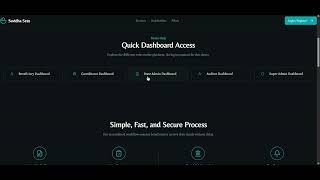 NidhiSangam (Suvidha Setu)|Smart DBT Platform for PCR/PoA & Welfare Schemes|Workflow Demo|PS 25154| screenshot 1