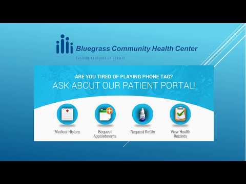 Bluegrass Community Health Center Patient Portal